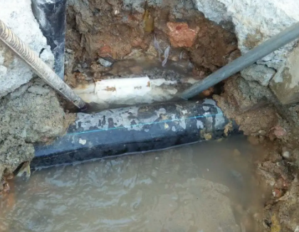 正镶白旗测漏水之水管漏水